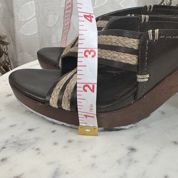 Cole Haan Womens Skylar Slide Open-Toe Cross Straps Sandals Heels SZ 8 B - Picture 15 of 16